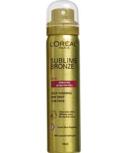 L`Oreal Self Tanning Spray for the Face