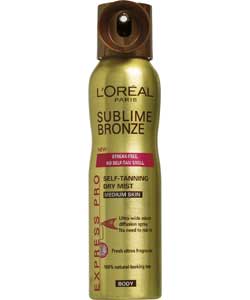 L`Oreal Sublime Pro body spray medium