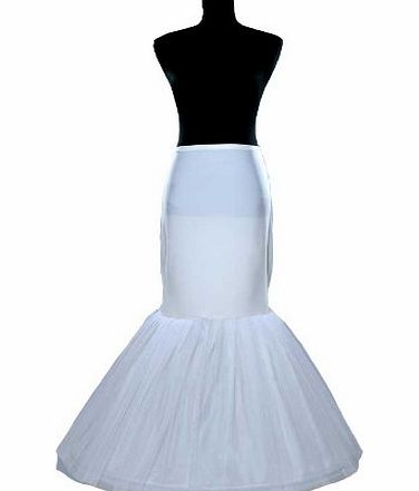 Lorembelle 1 hoop 1 tier A-line mermaid Crinoline Wedding bridal Petticoat underskirt