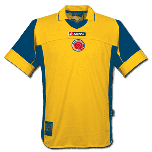 Lotto 03-04 Colombia Home shirt