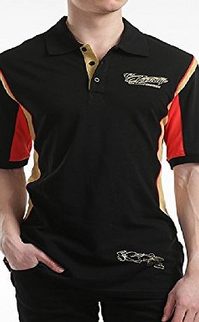 Lotus F1 Mens Kimi Raikkonen Lifestyle Polo XL