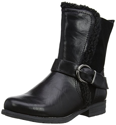 Rink, Women Warm Lining Ankle Boots, Black (Black), 5 UK (38 EU)