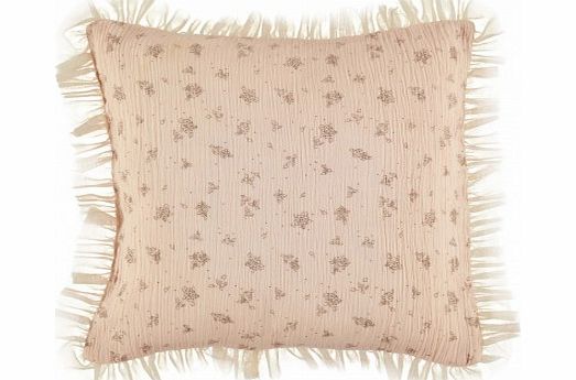 Louis Louise Thea flowers cushion case - pale pink `One size