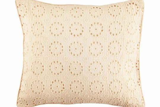 Louis Louise Theo lace cushion case - pale pink `One size