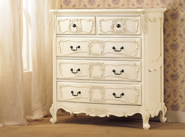 Louis XV 2 3 chest Louis XV 5 Drawer Chest