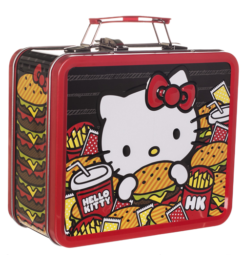 Hello Kitty Burger Lunchbox from Loungefly