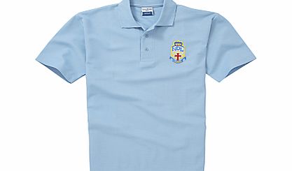 Lourdes Secondary School Unisex Polo Shirt, Sky