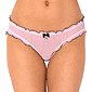 Love Kylie Sheer Lace Up Brief