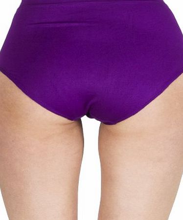 Love My Fashions Womens Ladies Plain Seamless Knickers Briefs Underwear Lingerie Size 8 10 12 14 16 18 20 22