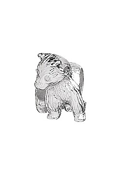 Lovelinks Silver Bear Cub Charm 1180234