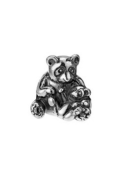 Silver Panda and Baby Charm 11801054