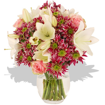 Lovely Pearl Bouquet - flowers