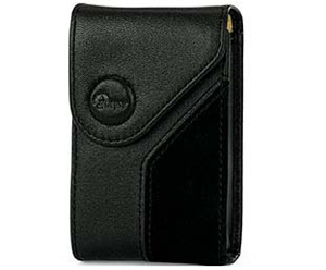Napoli 5 Leather Compact Camera Case - Black