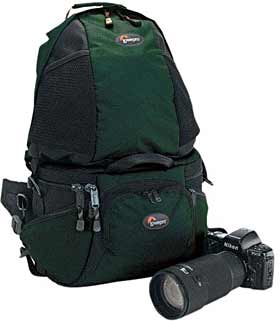 Lowepro Orion AW - All Weather Convertible Beltpack / Backpack Camera Bag - Green