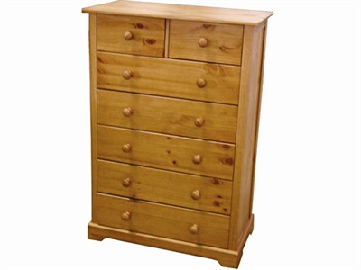 Baltic 5+2 Drawer Chest Small Single (2