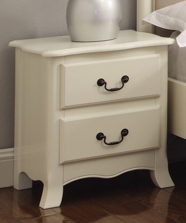 LPD Furniture Chantilly 2 Drawer Bedside Table