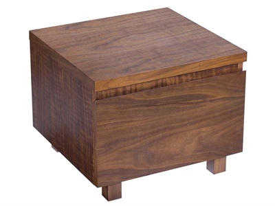 LPD Furniture Malvern 1 Drawer Bedside Cabinet Small Single