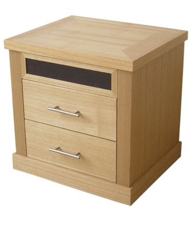 LPD Furniture Mayfair 2 Drawer Bedside Cabinet