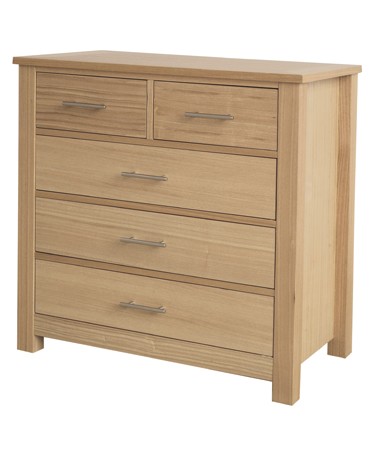 LPD Furniture Oakridge 3   2 Chest Of Drawers
