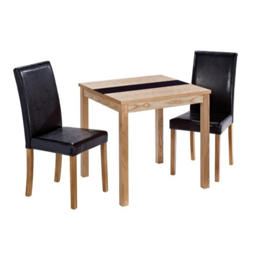 LPD Ashleigh Small Ash Veneer Dining Set with