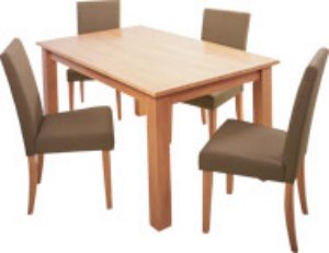 New York Dining Set 4 Chairs