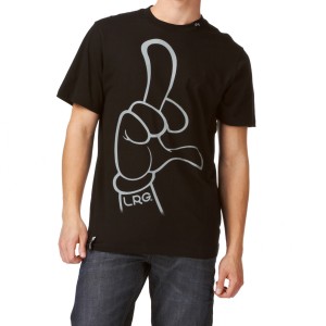 LRG T-Shirts - LRG Lend A Hand T-Shirt - Black
