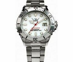 LTD Watch Limited Edition Mens White Stainless