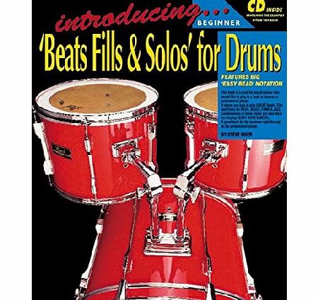 LTP Koala Publications Introducing Beats, Fills amp; Solos. Sheet Music, Book, CD for Drums