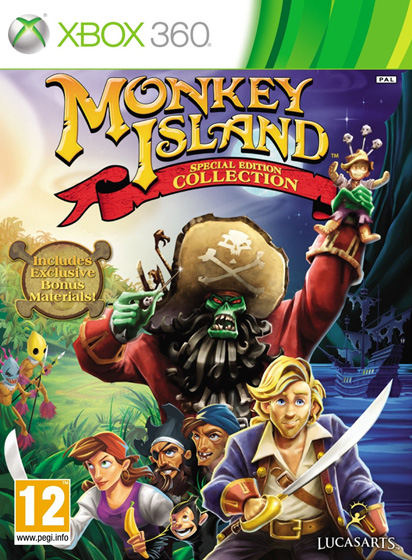 Lucas arts Monkey Island Special Edition Xbox 360