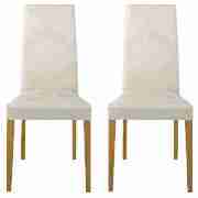 LUCCA Pair Of Chairs, Metallic Floral