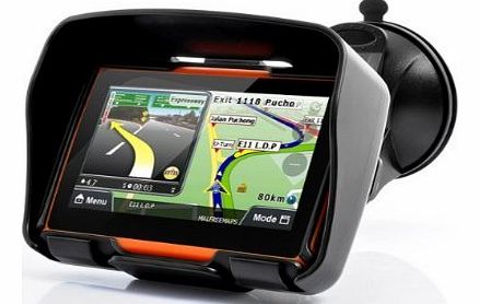 lugii Peaklife - 3.5 Inch Weatherproof Motorcycle/bike/car GPS Navigator (All Terrain Edition) GPS35M