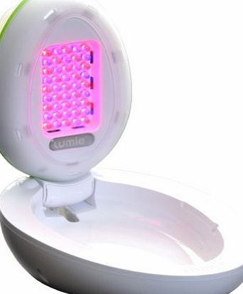 Lumie Clear Acne Light - Home Treatment System with Combined Red and Blue Light Therapy
