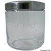 Glass Storage Jar 10cm x 11cm