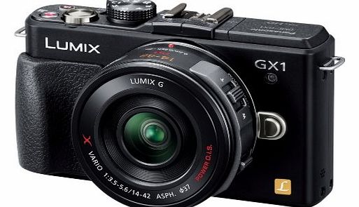 LUMIX Panasonic digital SLR camera LUMIX GX1 motorized zoom lens Kit Black DMC-GX1X-K