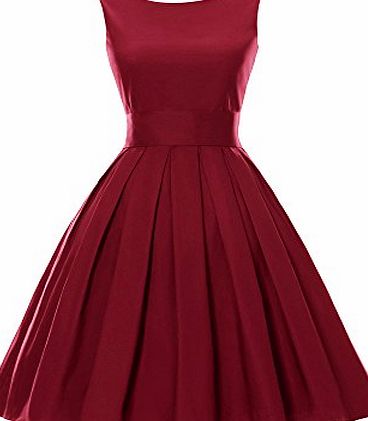 LUOUSE Lana Vintage 1950s Inspired Swing Evening Dress