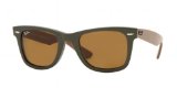 Luxottica Sunglasses RB 2140 Dark Camo Green(50)
