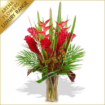 Luxury Ginger Heliconia Arrangement - flowers