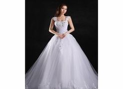 Luxury Noble Straps Sweetheart Satin Tulle