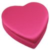 Satin Heart Box in ``Plain`` Gift Wrap
