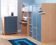 2-drawer combi-wardrobe
