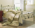 annabelle 4ft 6ins or 5ft bedstead with optional mattress