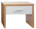 brisbane single-drawer bedside cabinet