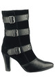 LXDirect buckle multi strap ankle boots