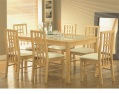 LXDirect dining set with 6 chairs