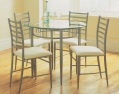 elite dining table and 4 chairs