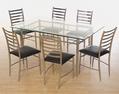elite dining table and 6 chairs