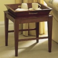 LXDirect end table with removable tray