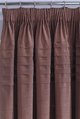 LXDirect faux silk pleated pintuck curtains