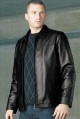 LXDirect harrington jacket - black leather