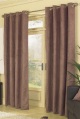 LXDirect houston faux suede pleated curtains